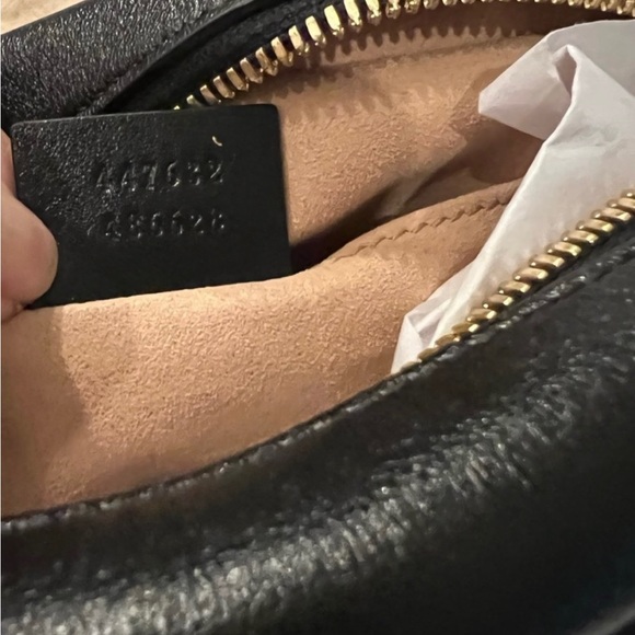 SOLD ! AUTHGucci GG Marmont Canvas bag.W box,Dust bag,tags &cert of authenticity - Picture 12 of 14